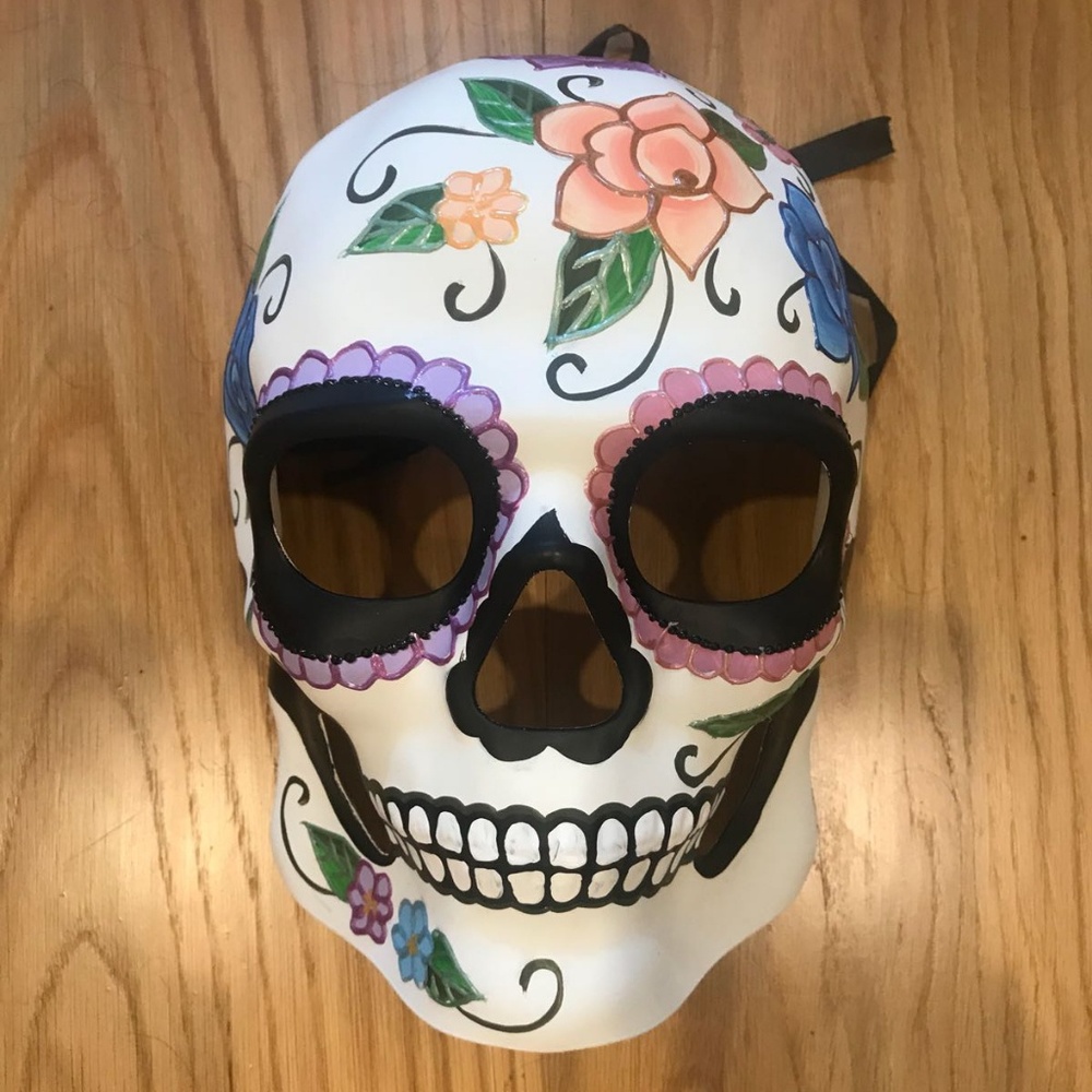 Halloween Skull Mask (Day of the Dead)